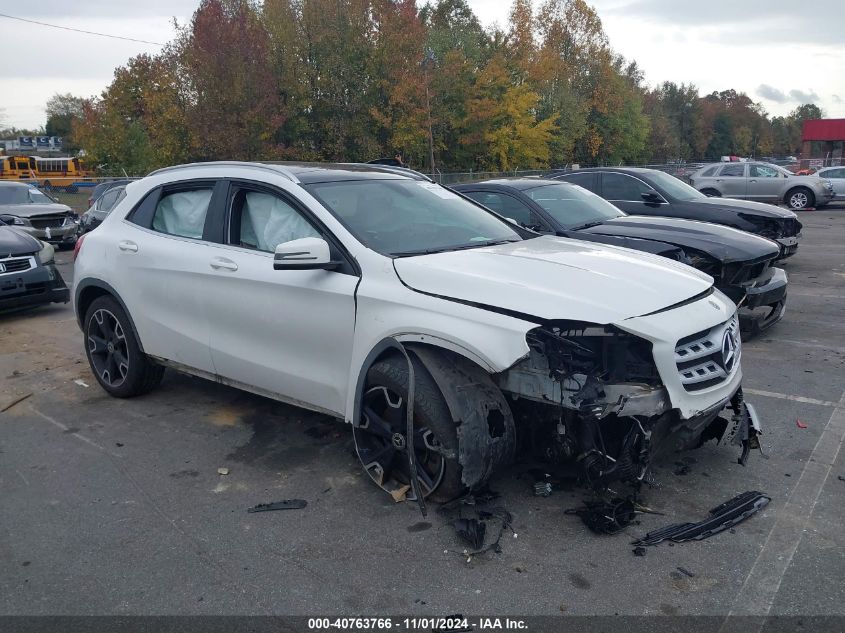 VIN WDCTG4EB1KJ550485 2019 MERCEDES-BENZ GLA 250 no.1