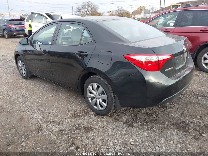 2014 Toyota Corolla Le VIN: 2T1BURHE4EC162860 Lot: 40763792