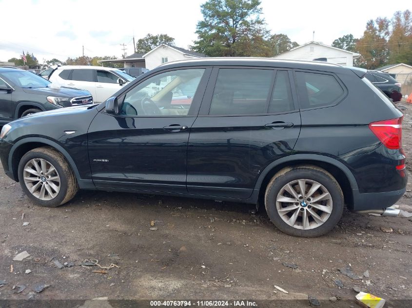 2016 BMW X3 xDrive28I VIN: 5UXWX9C58G0D66317 Lot: 40763794