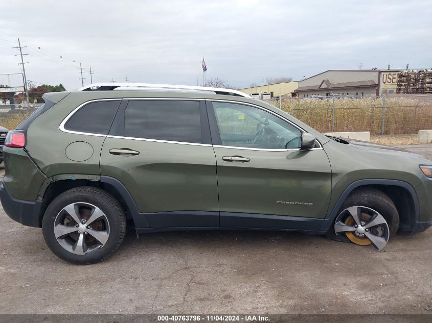 2019 Jeep Cherokee Limited 4X4 VIN: 1C4PJMDNXKD179264 Lot: 40763796