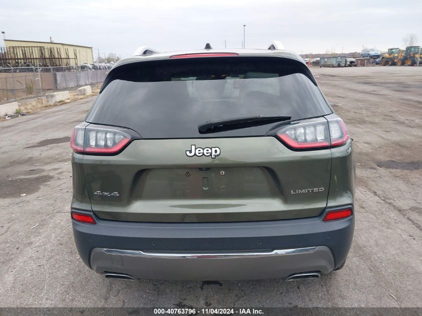 2019 Jeep Cherokee Limited 4X4 VIN: 1C4PJMDNXKD179264 Lot: 40763796