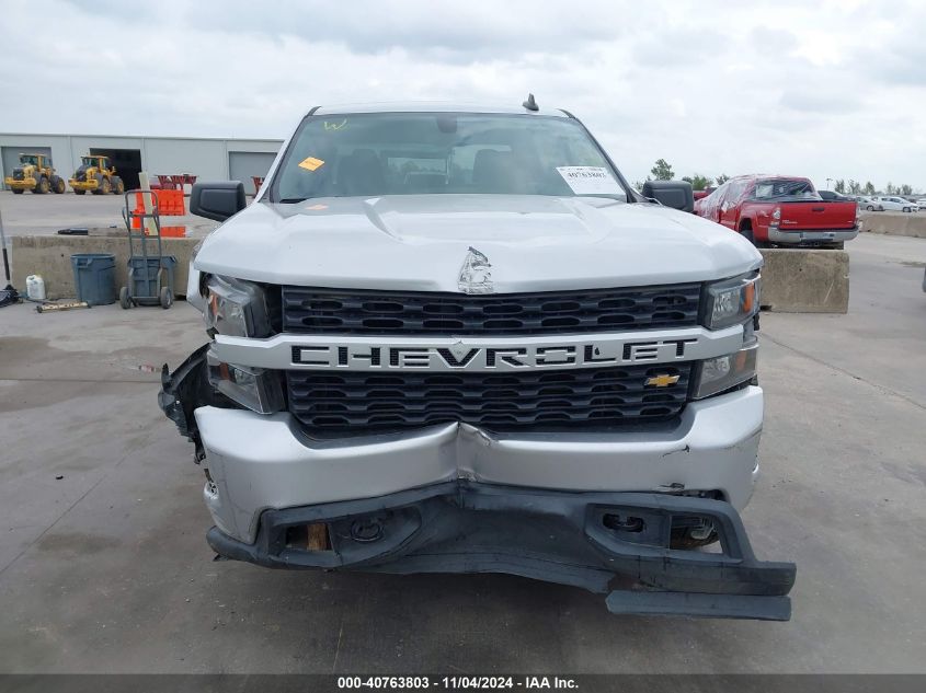 2019 Chevrolet Silverado C1500 Custom VIN: 3GCPWBEH4KG271634 Lot: 40763803