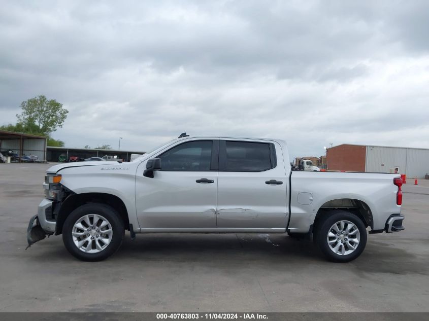 2019 Chevrolet Silverado C1500 Custom VIN: 3GCPWBEH4KG271634 Lot: 40763803