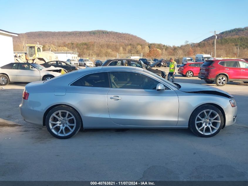 2012 Audi A5 2.0T Premium VIN: WAUVFAFR1CA001685 Lot: 40763821