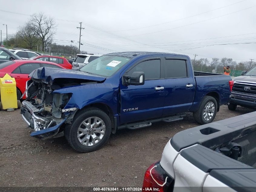 2021 Nissan Titan Sv 4X4 VIN: 1N6AA1ED9MN527544 Lot: 40763841