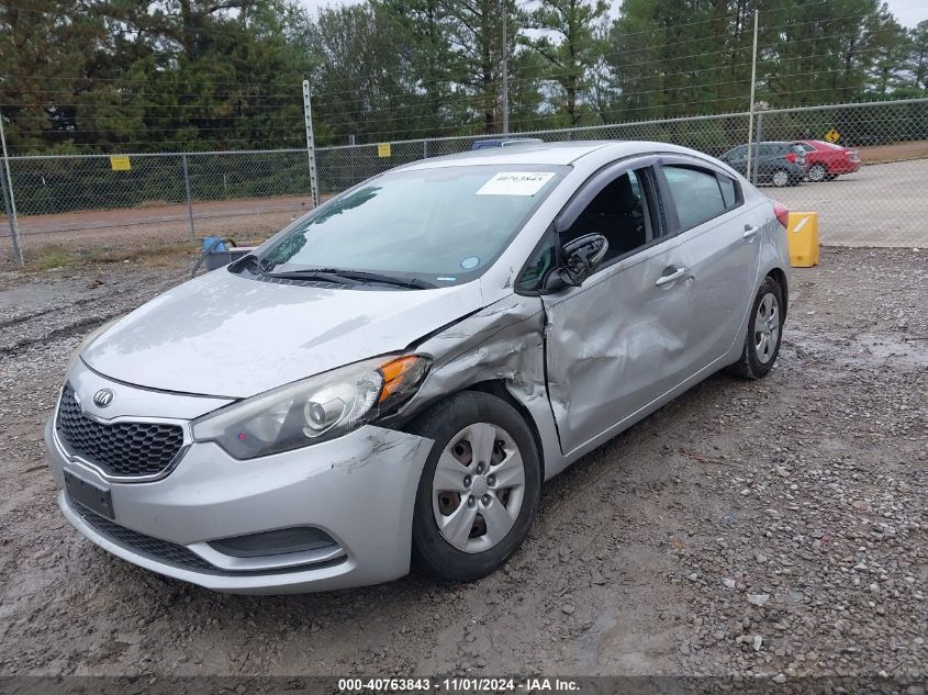 2015 Kia Forte Lx VIN: KNAFX4A67F5404101 Lot: 40763843