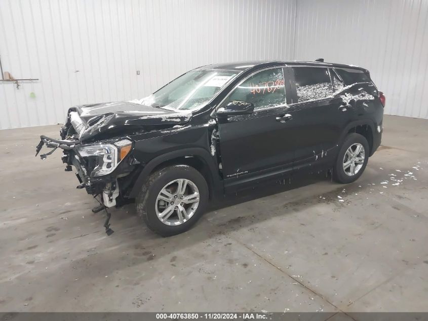 VIN 3GKALTEV4NL168482 2022 GMC Terrain, Sle no.2