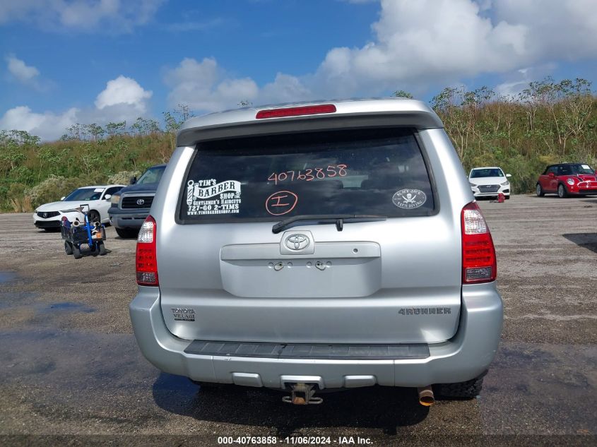 2006 Toyota 4Runner Limited V6 VIN: JTEBU17R568067738 Lot: 40763858