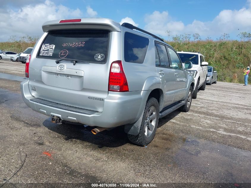 2006 Toyota 4Runner Limited V6 VIN: JTEBU17R568067738 Lot: 40763858