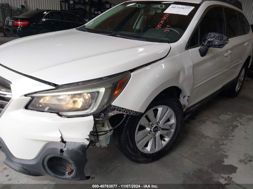 2018 Subaru Outback 2.5I Premium VIN: 4S4BSAFC8J3324240 Lot: 40763877