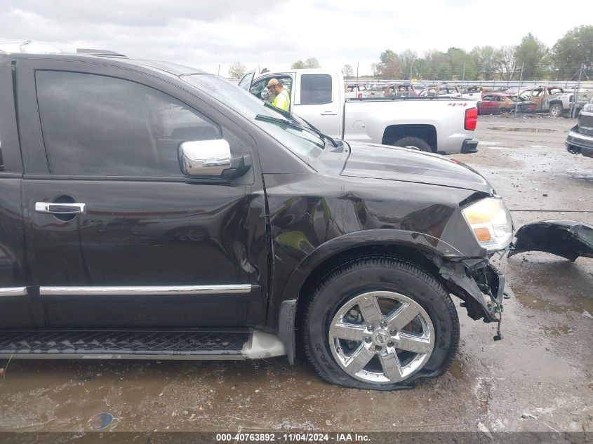 2011 Nissan Armada Platinum VIN: 5N1BA0NF4BN622119 Lot: 40763892