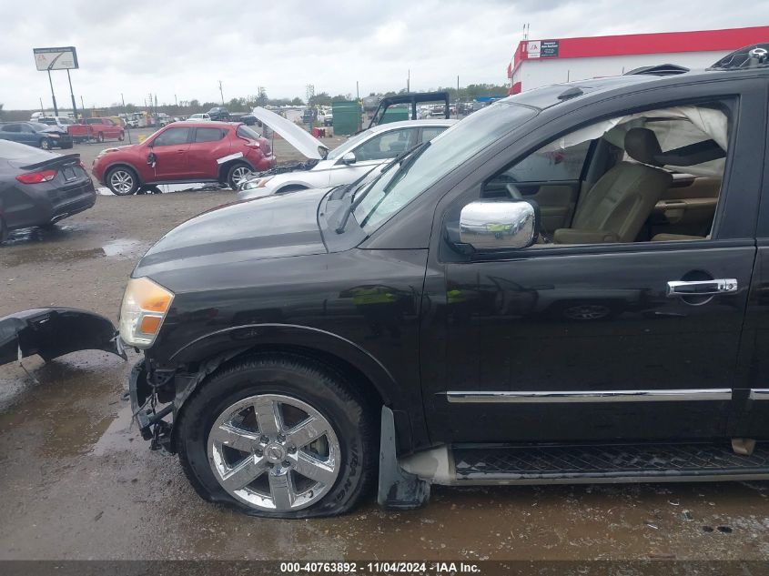 2011 Nissan Armada Platinum VIN: 5N1BA0NF4BN622119 Lot: 40763892