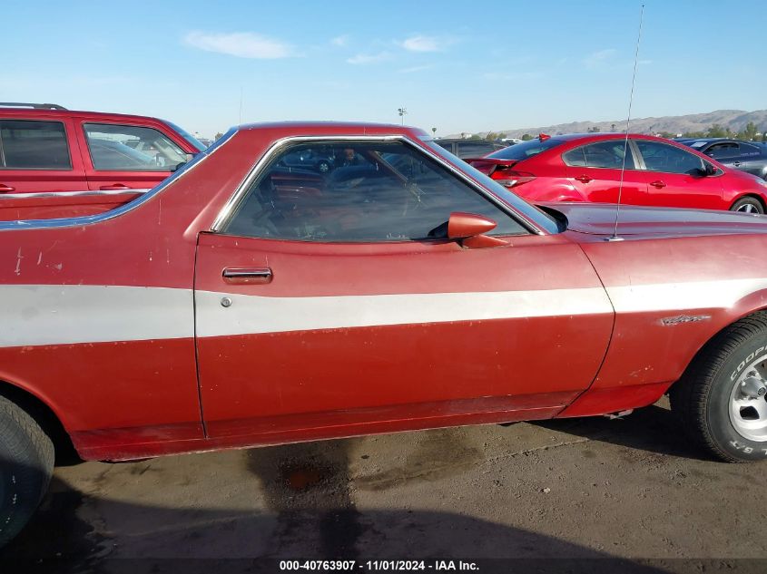 1976 Ford Ranchero VIN: 6A48H132308 Lot: 40763907