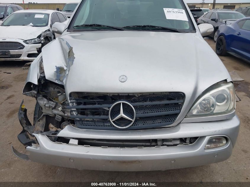 2004 Mercedes-Benz Ml 350 4Matic VIN: 4JGAB57E34A507130 Lot: 40763908