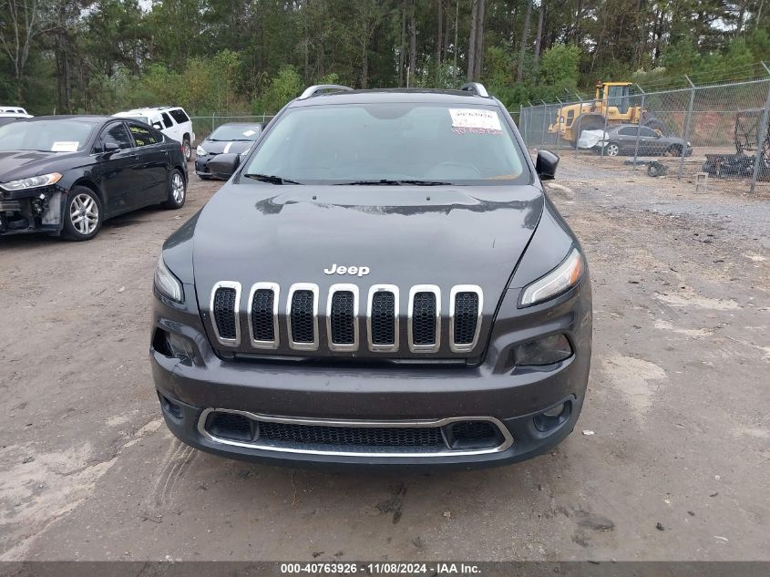 2016 Jeep Cherokee Limited VIN: 1C4PJLDB0GW160928 Lot: 40763926