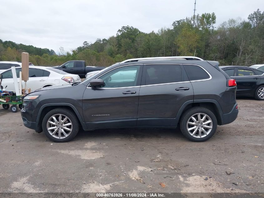 2016 Jeep Cherokee Limited VIN: 1C4PJLDB0GW160928 Lot: 40763926