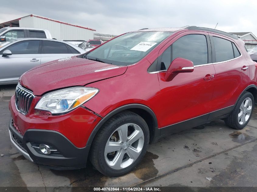 2015 Buick Encore Convenience VIN: KL4CJBSB9FB120200 Lot: 40763944