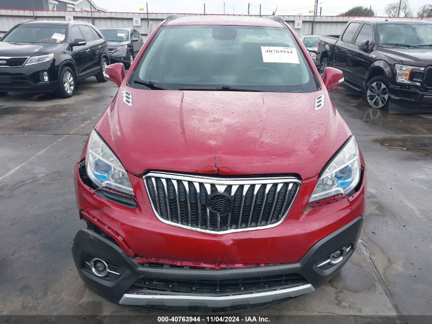 2015 Buick Encore Convenience VIN: KL4CJBSB9FB120200 Lot: 40763944