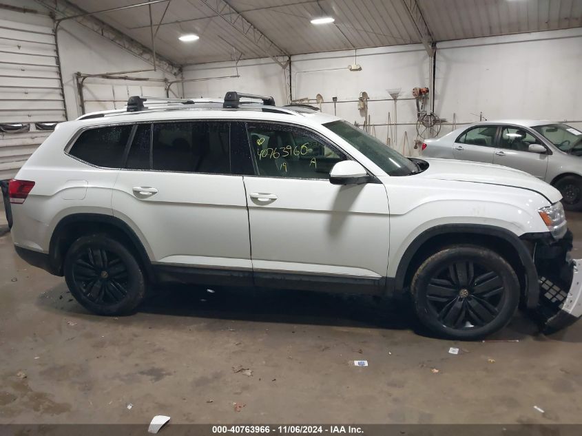 2019 Volkswagen Atlas 3.6L V6 Sel Premium VIN: 1V2NR2CA1KC558421 Lot: 40763966