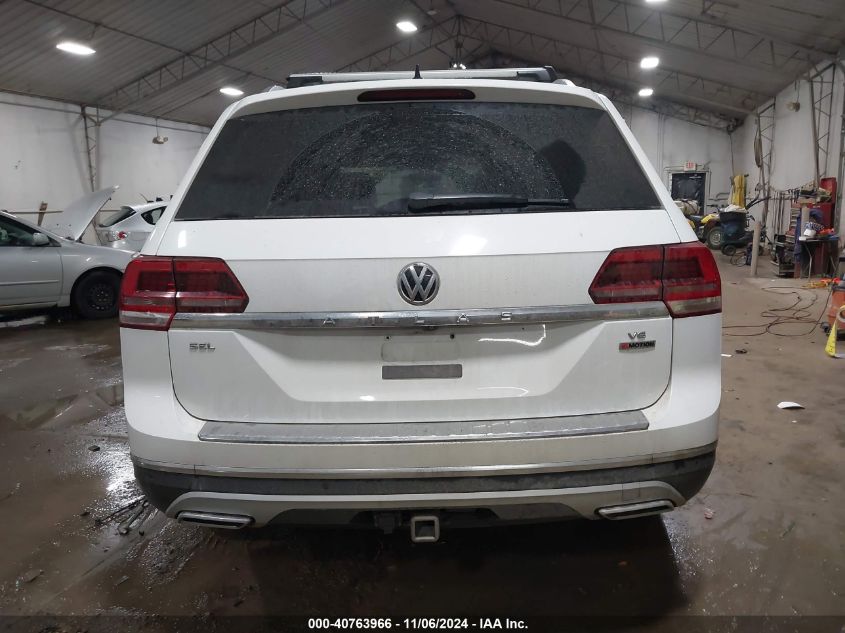 2019 Volkswagen Atlas 3.6L V6 Sel Premium VIN: 1V2NR2CA1KC558421 Lot: 40763966