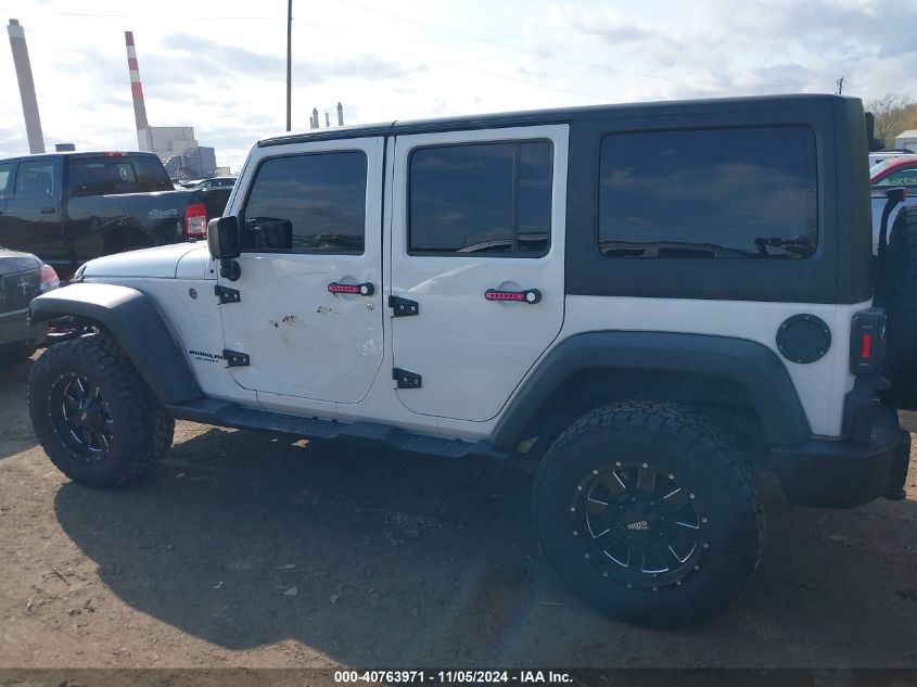 2017 Jeep Wrangler Unlimited Sport 4X4 VIN: 1C4BJWDG4HL561487 Lot: 40763971