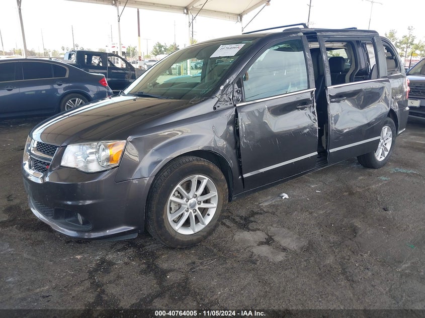 VIN 2C4RDGCG4JR326954 2018 DODGE GRAND CARAVAN SXT