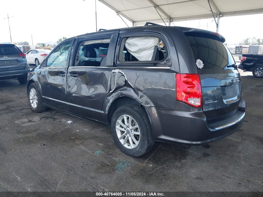 VIN 2C4RDGCG4JR326954 2018 DODGE GRAND CARAVAN SXT