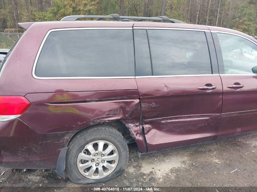 2009 Honda Odyssey Ex VIN: 5FNRL38459B024428 Lot: 40764018