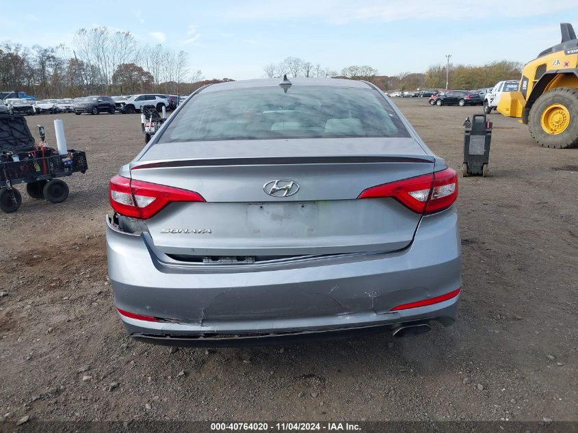 2017 Hyundai Sonata VIN: 5NPE24AF3HH538846 Lot: 40764020