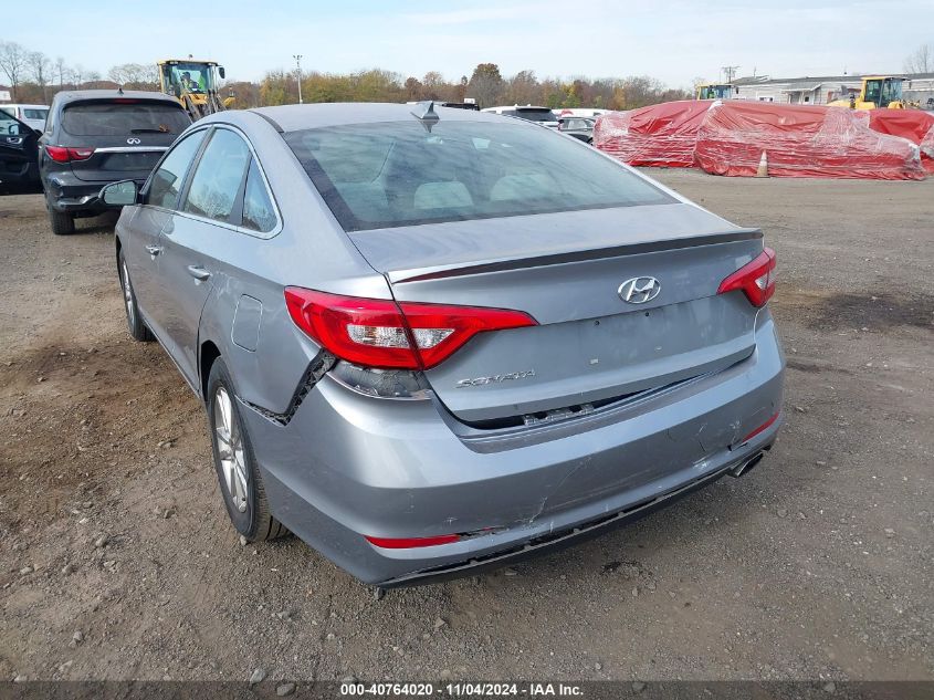 2017 HYUNDAI SONATA - 5NPE24AF3HH538846