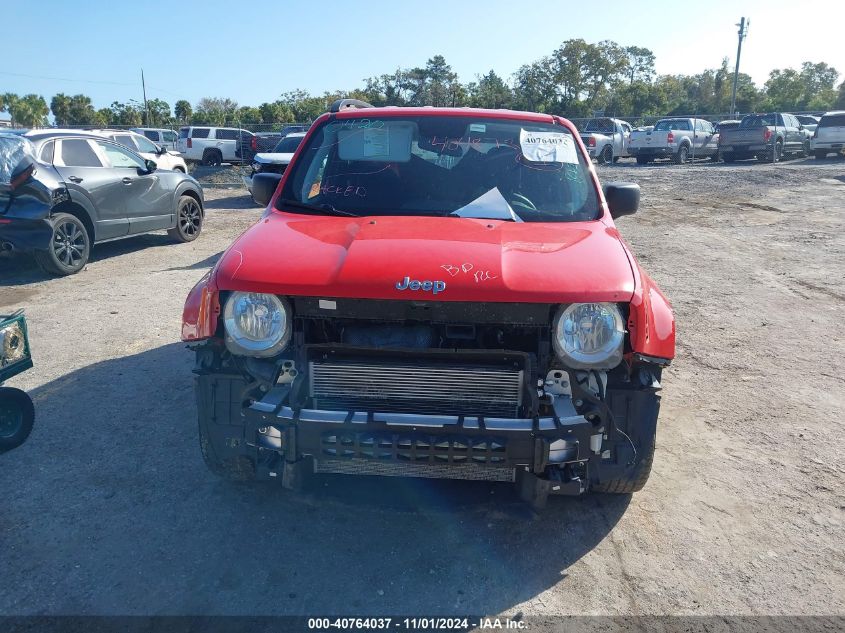 2019 Jeep Renegade Sport Fwd VIN: ZACNJAAB8KPK12860 Lot: 40764037