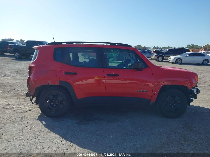 2019 Jeep Renegade Sport Fwd VIN: ZACNJAAB8KPK12860 Lot: 40764037