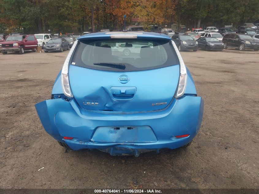 2013 Nissan Leaf Sl VIN: 1N4AZ0CP5DC421810 Lot: 40764041