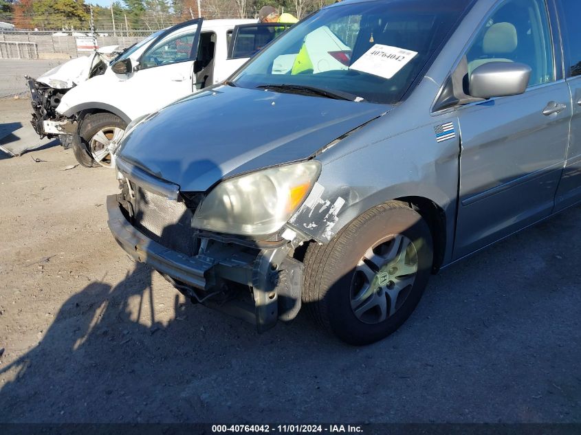 2005 Honda Odyssey Ex VIN: 5FNRL384X5B056415 Lot: 40764042