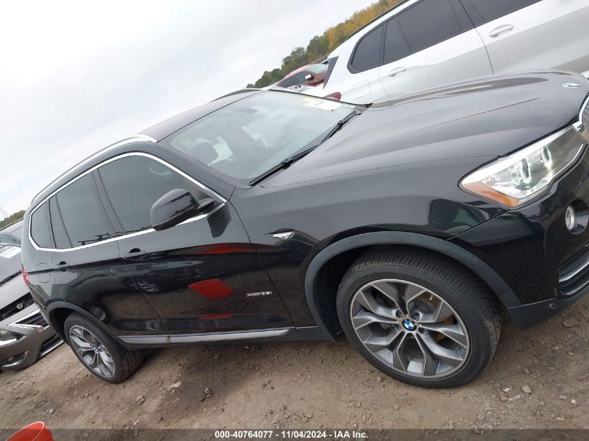 2016 BMW X3 xDrive35I VIN: 5UXWX7C50G0R16627 Lot: 40764077