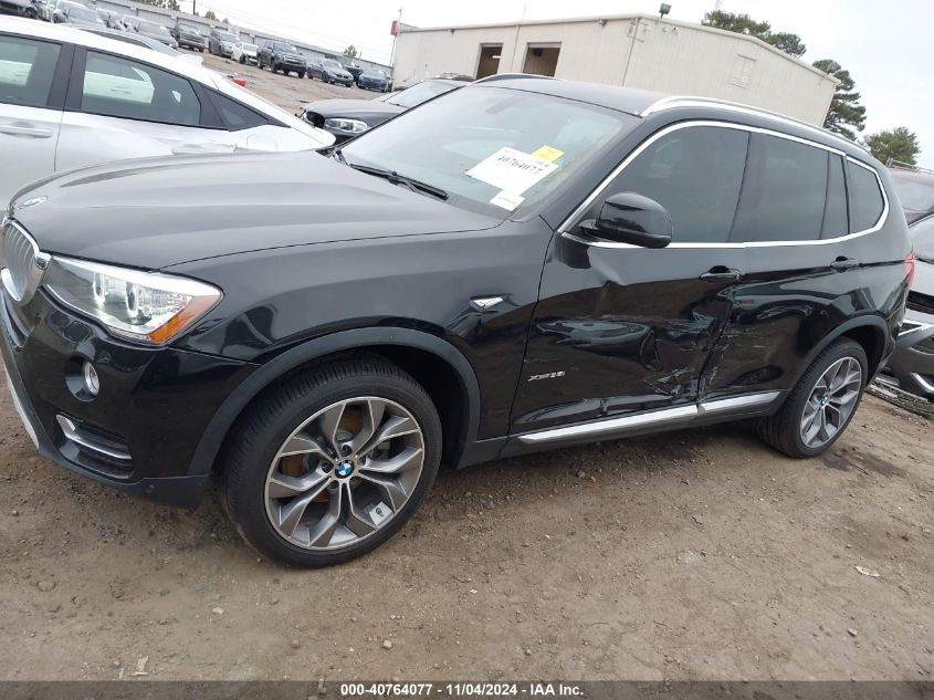 2016 BMW X3 xDrive35I VIN: 5UXWX7C50G0R16627 Lot: 40764077