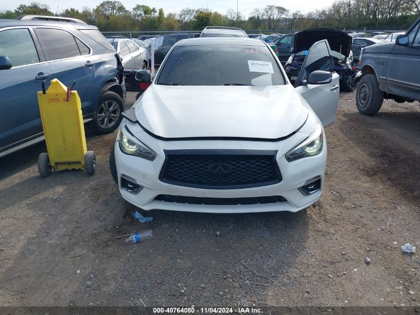 2019 Infiniti Q50 3.0T Luxe VIN: JN1EV7AR9KM552267 Lot: 40764080