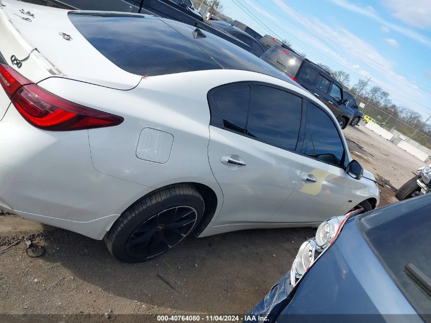 2019 Infiniti Q50 3.0T Luxe VIN: JN1EV7AR9KM552267 Lot: 40764080