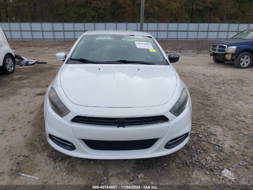 2015 Dodge Dart Sxt VIN: 1C3CDFBB1FD275417 Lot: 40764087