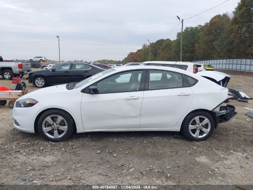 2015 Dodge Dart Sxt VIN: 1C3CDFBB1FD275417 Lot: 40764087