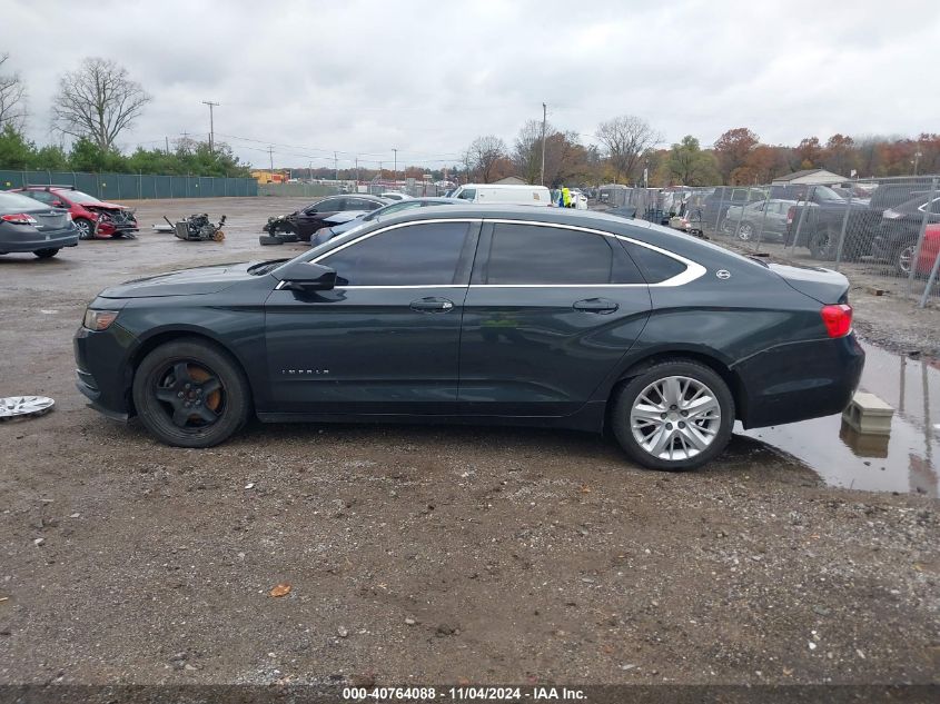 2015 Chevrolet Impala Ls VIN: 2G11Z5SL1F9142640 Lot: 40764088