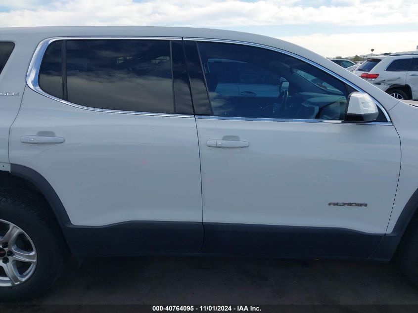 2019 GMC Acadia Sle-1 VIN: 1GKKNKLA3KZ245825 Lot: 40764095