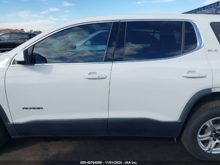 2019 GMC Acadia Sle-1 VIN: 1GKKNKLA3KZ245825 Lot: 40764095