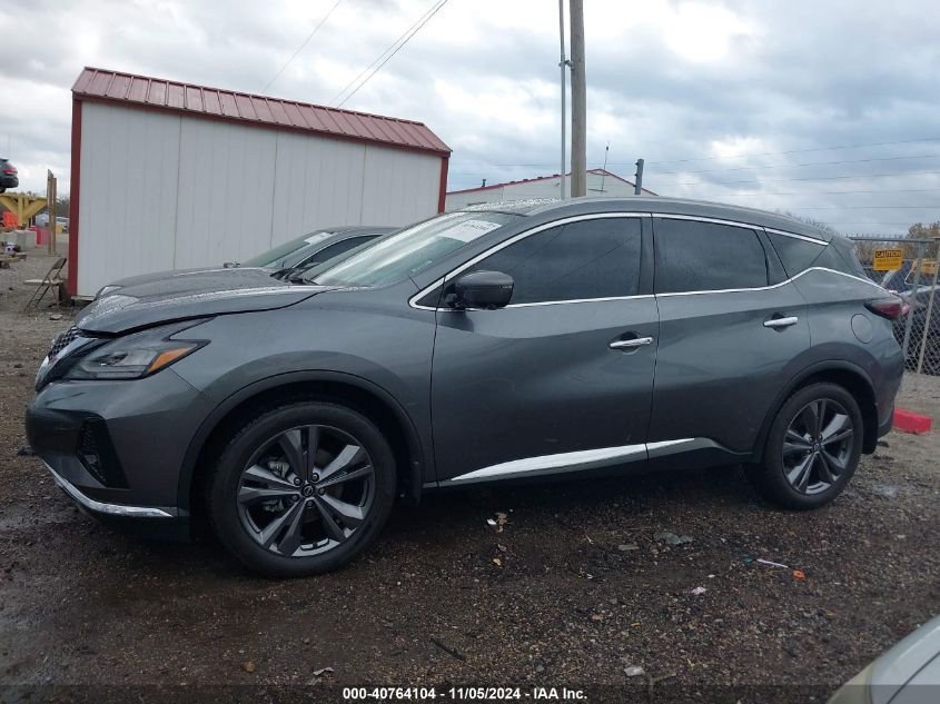 2023 Nissan Murano Platinum Intelligent Awd VIN: 5N1AZ2DS1PC142573 Lot: 40764104