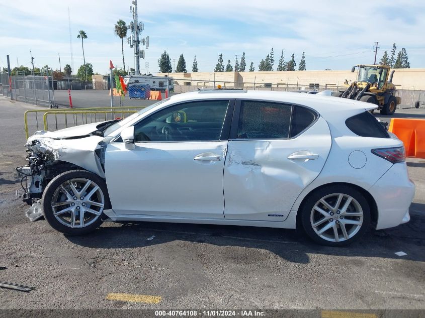 2015 Lexus Ct 200H VIN: JTHKD5BH6F2216783 Lot: 40764108