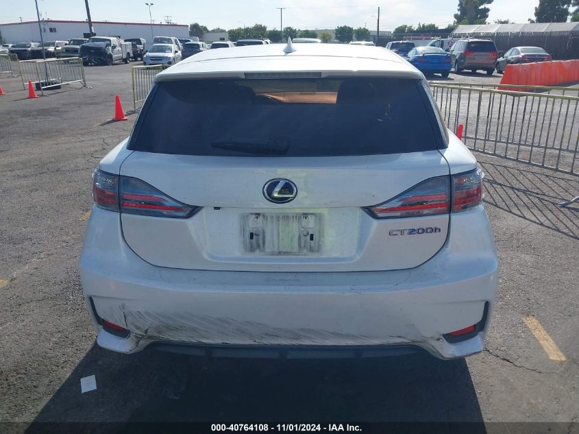 2015 Lexus Ct 200H VIN: JTHKD5BH6F2216783 Lot: 40764108