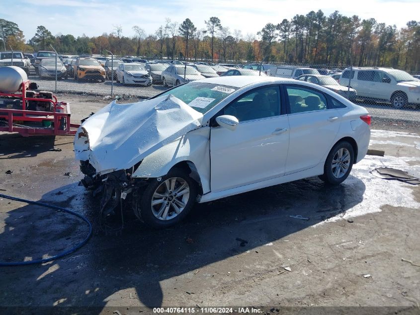 2014 HYUNDAI SONATA GLS - 5NPEB4AC7EH866028