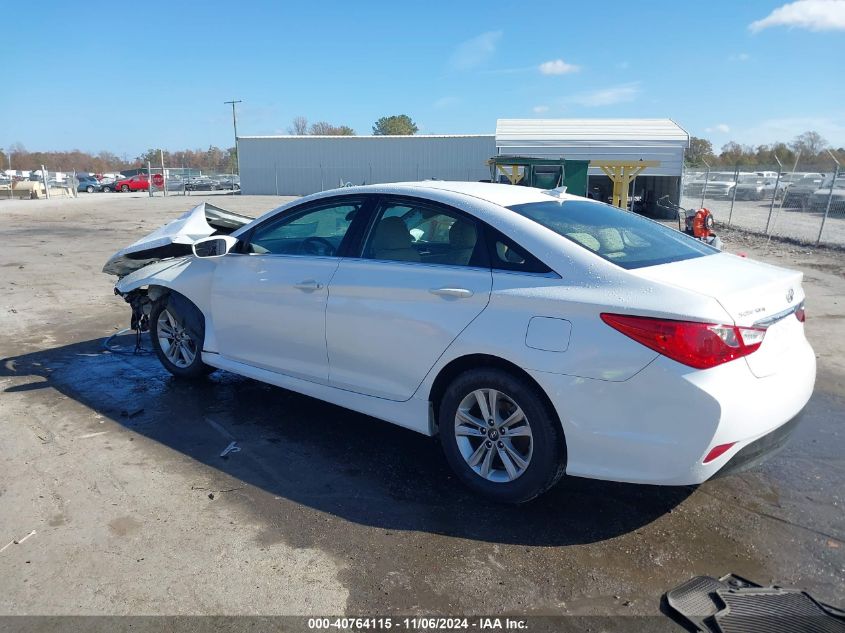 2014 HYUNDAI SONATA GLS - 5NPEB4AC7EH866028