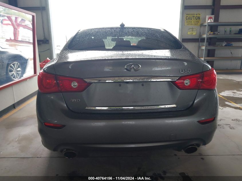 2014 Infiniti Q50 Premium VIN: JN1BV7AR1EM699884 Lot: 40764156