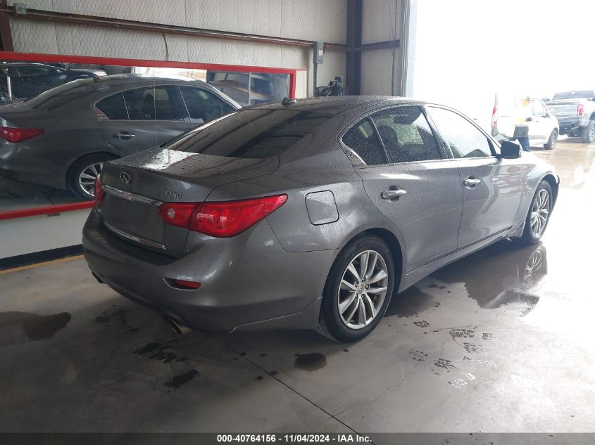 VIN JN1BV7AR1EM699884 2014 Infiniti Q50, Premium no.4